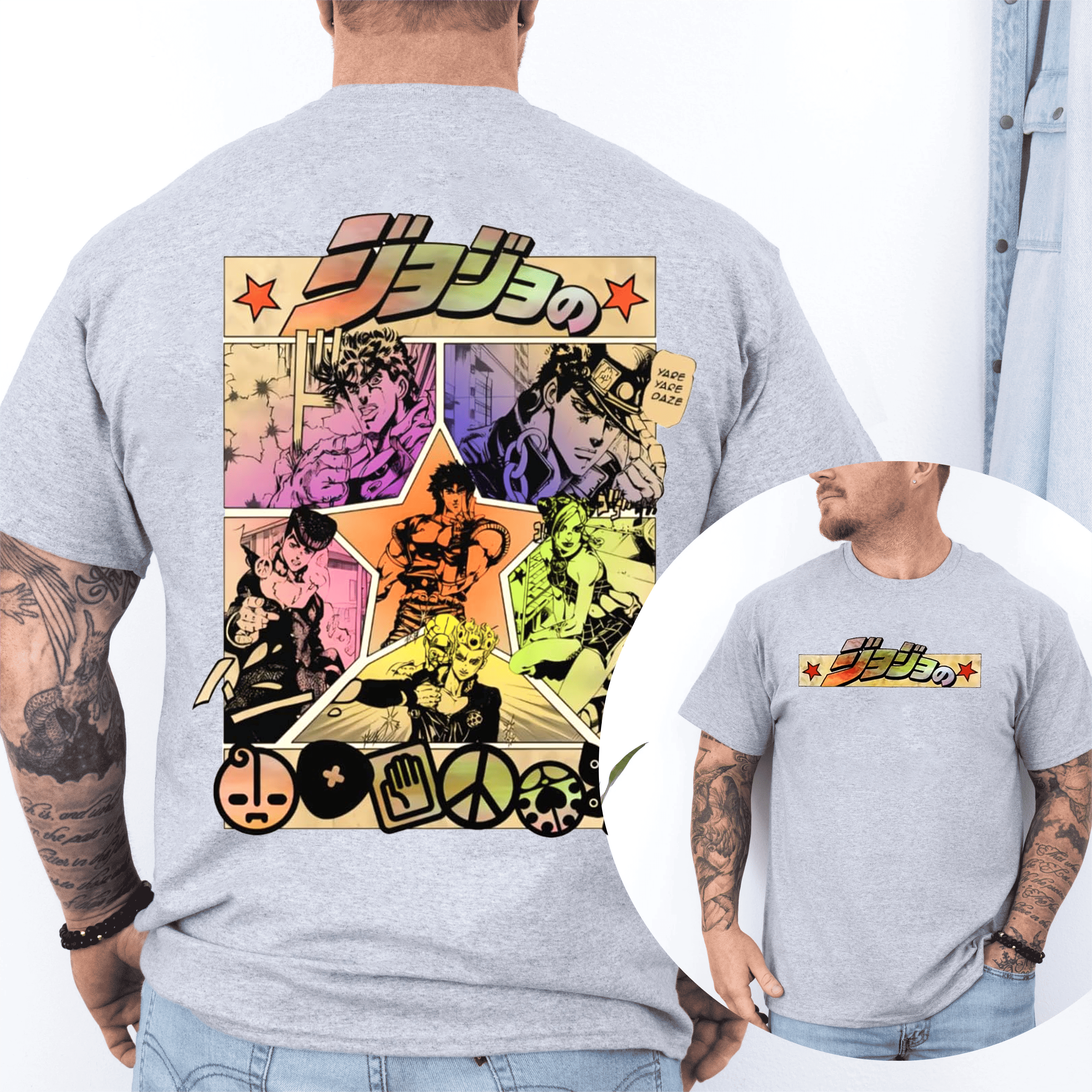 JoJos Bizarre Adventure Anime Unisex T-shirt/Crewneck/Hoodie