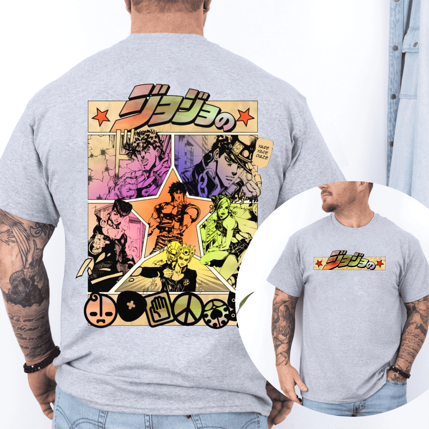 JoJos Bizarre Adventure Anime Unisex T-shirt/Crewneck/Hoodie