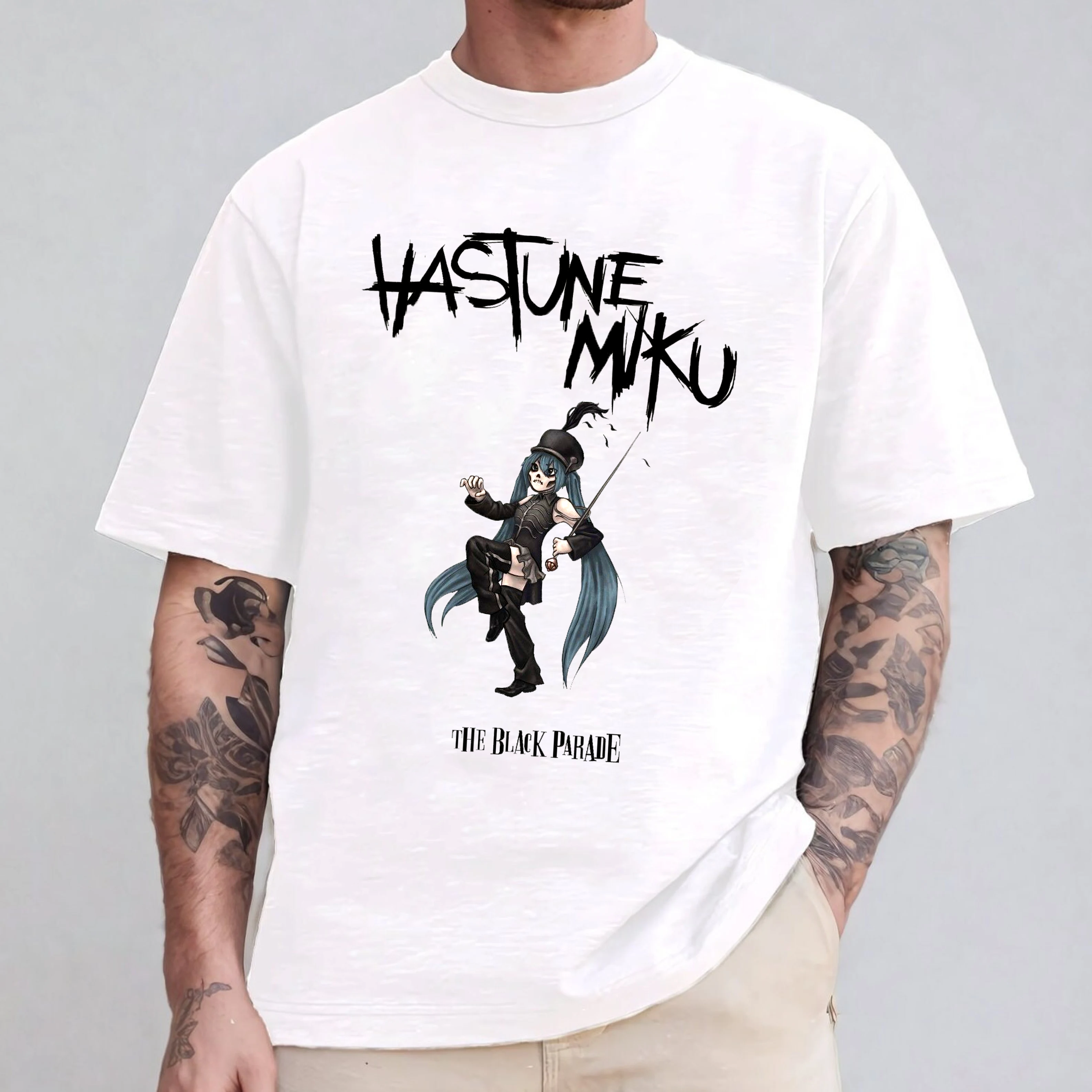 Miku The Black Parade Anime Unisex T-shirt/Crewneck/Hoodie