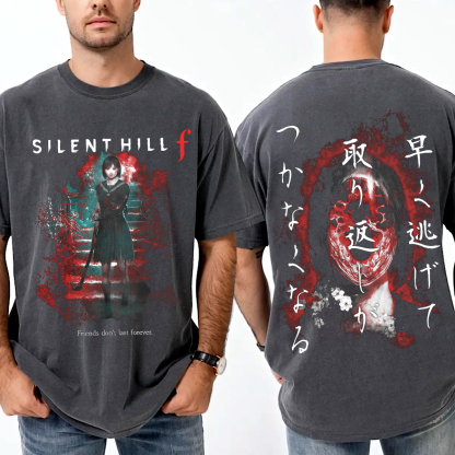 Silent Hill F Unisex Washed T-Shirt