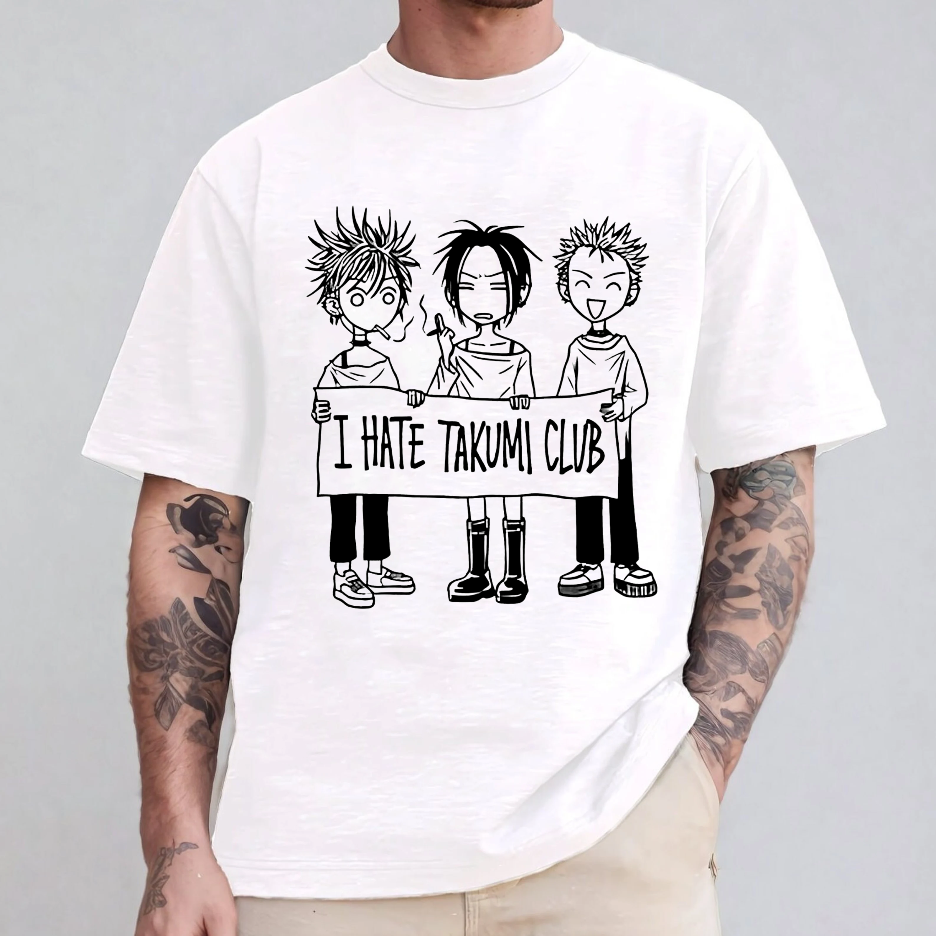 I hate takumi club,NANA Anime Unisex T-shirt/Crewneck/Hoodie