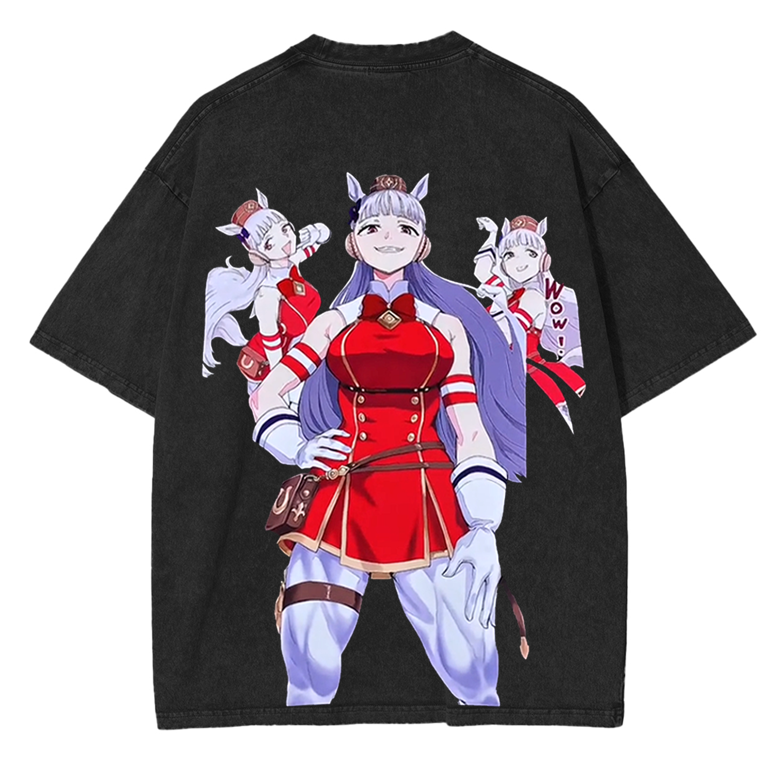 Gold Ship Uma Musume Unisex Washed T-Shirt