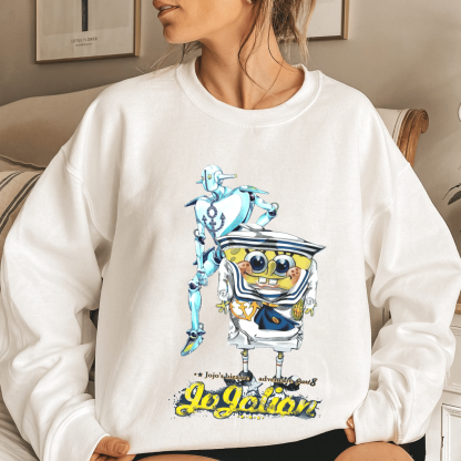 Sponge Jojo Anime Unisex T-shirt/Crewneck/Hoodie