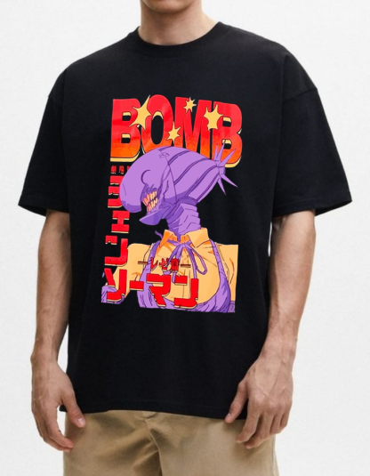 Bomb Devil , Chainsaw Man Reze Anime Unisex T-shirt/Crewneck/Hoodie