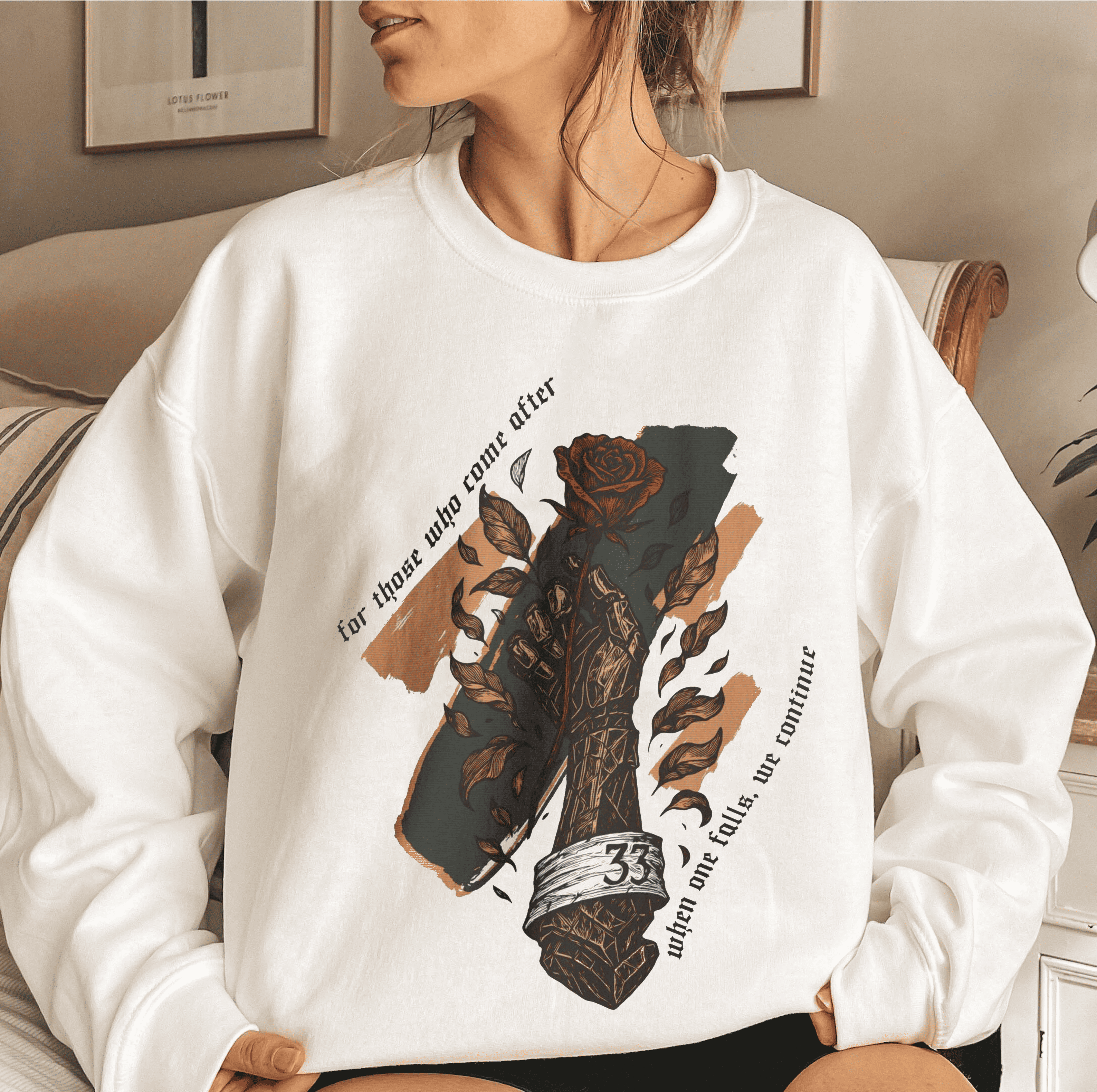 Expedition 33 , "For Those Who Come After" "When one falls, we continue"Unisex Shirt/Crewneck/Hoodie