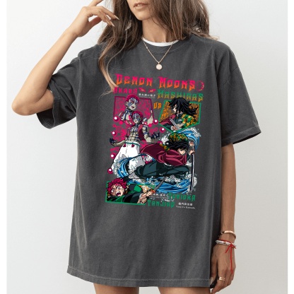 Akaza vs Tomioka X Tanjiro  T-shirt/Crewneck/Hoodie