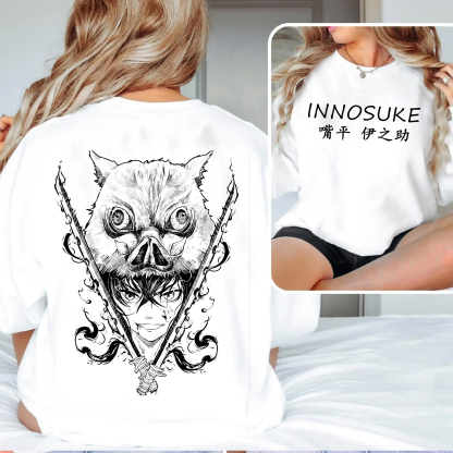 Inosuke Hashibira Anime Unisex Shirt/Crewneck/Hoodie