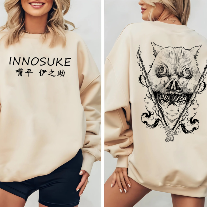 Inosuke Hashibira Anime Unisex Shirt/Crewneck/Hoodie