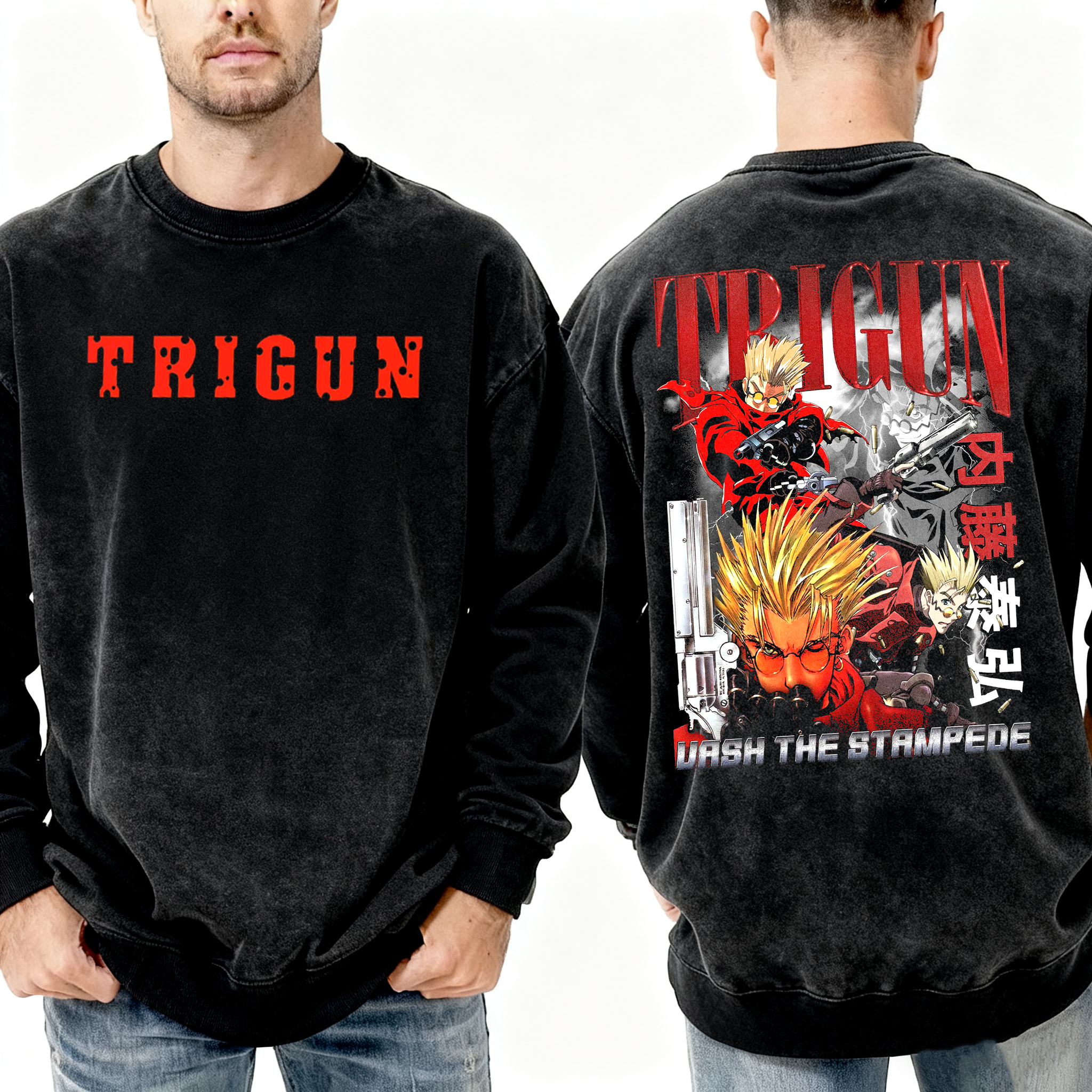 VASH THE STAMPEDE VINTAGE  T-shirt/Crewneck/Hoodie