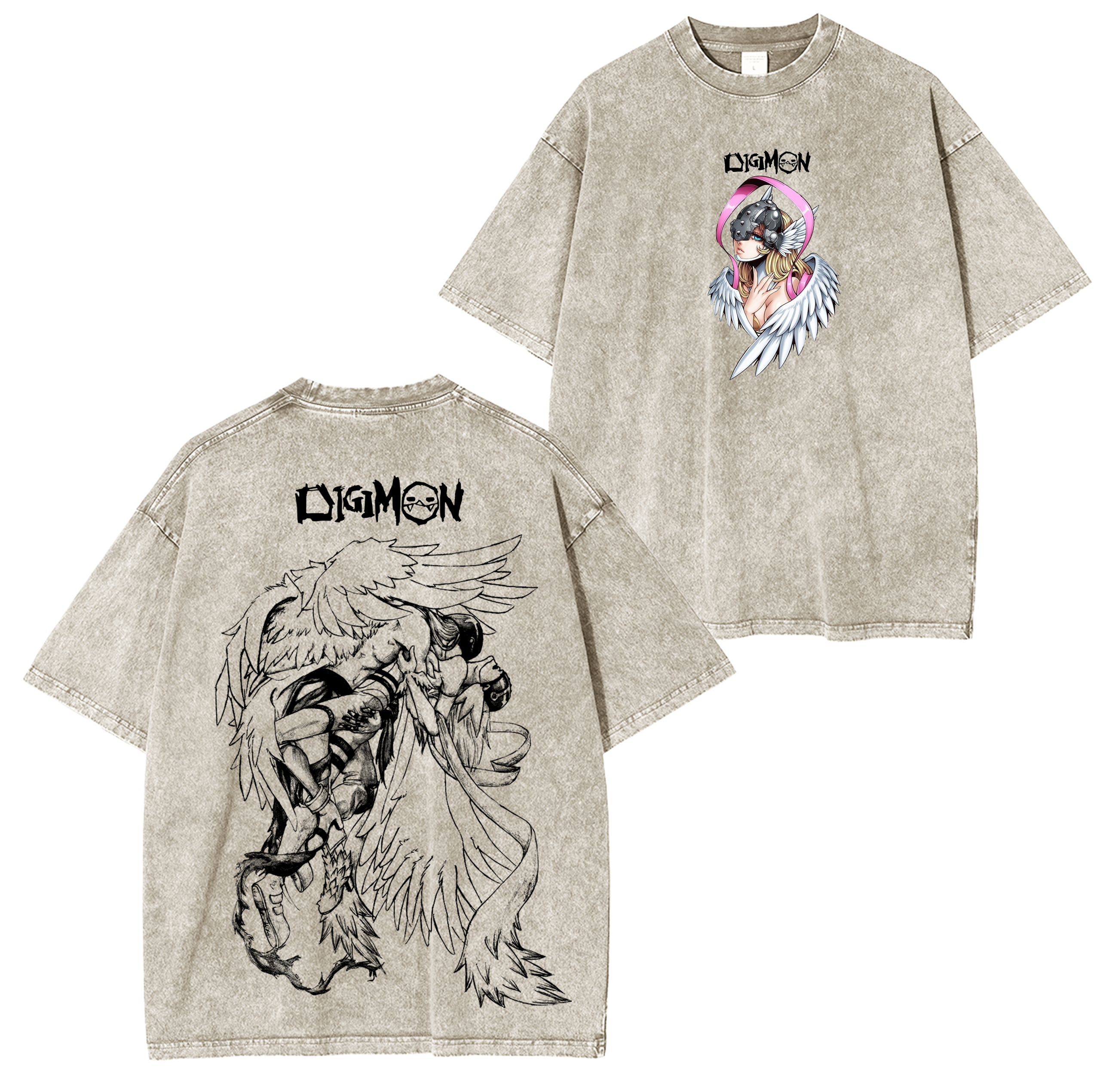 Angewomon vintage Digimon T-shirt/Crewneck/Hoodie