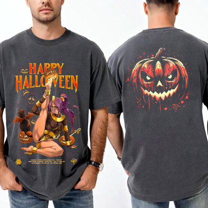 Halloween,Yoruichi Bleach �� black flame on vintage Anime T-shirt/Crewneck/Hoodie