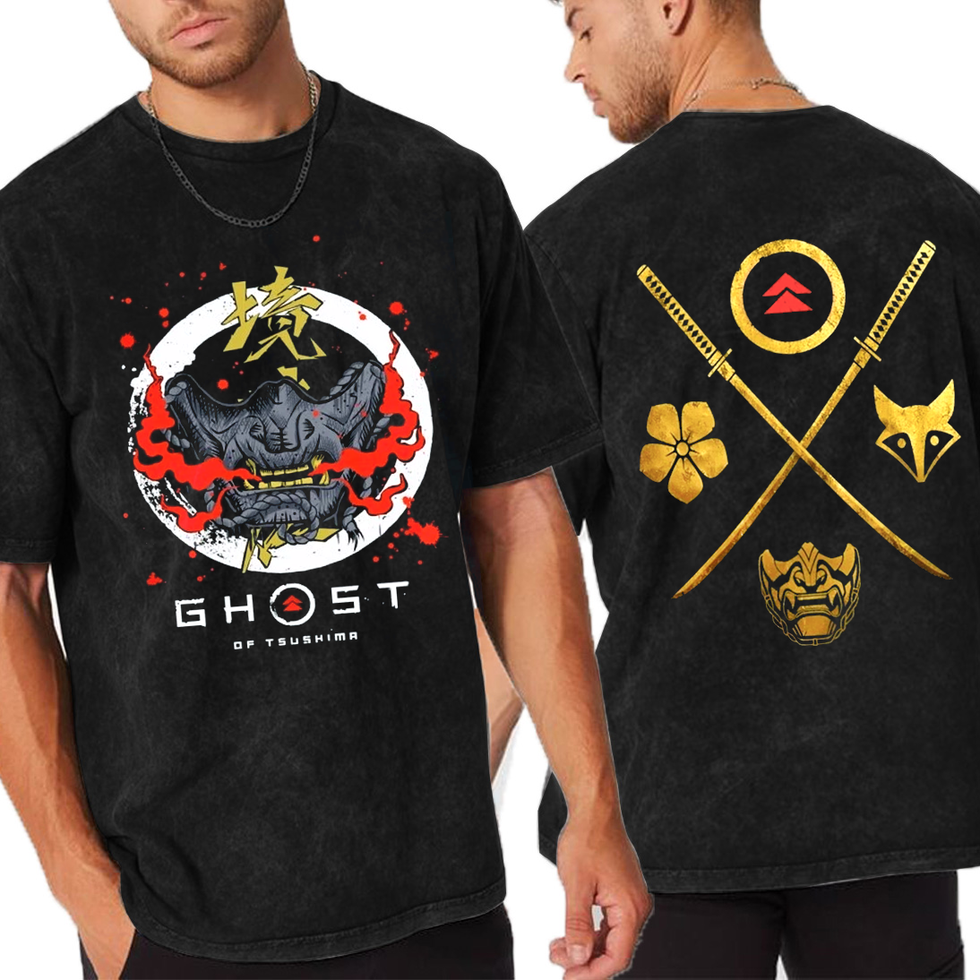 Ghost of Tsushima,Retro Gaming T-shirt/Crewneck/Hoodie