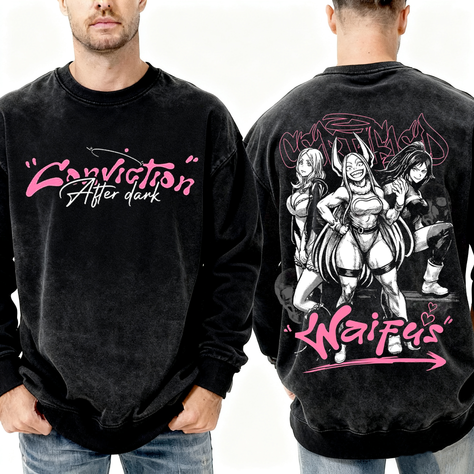 My Hero Academia,Bleach,Fire Force Anime T-shirt/Crewneck/Hoodie