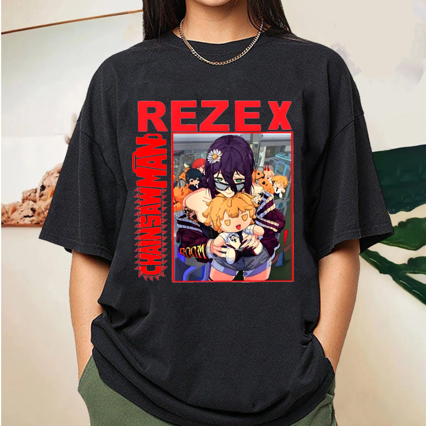 Chainsaw Man Reze anime T-shirt/Crewneck/Hoodie