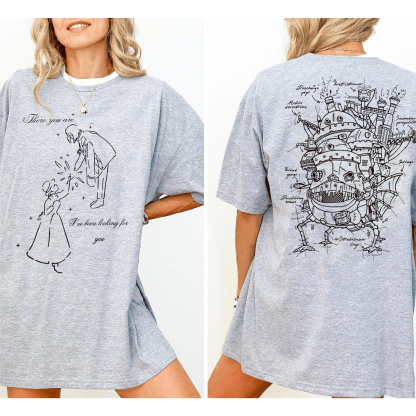 Howl's moving castle anime T-shirt/Crewneck/Hoodie
