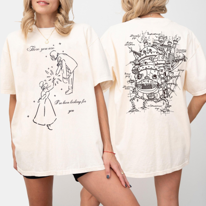 Howl's moving castle anime T-shirt/Crewneck/Hoodie