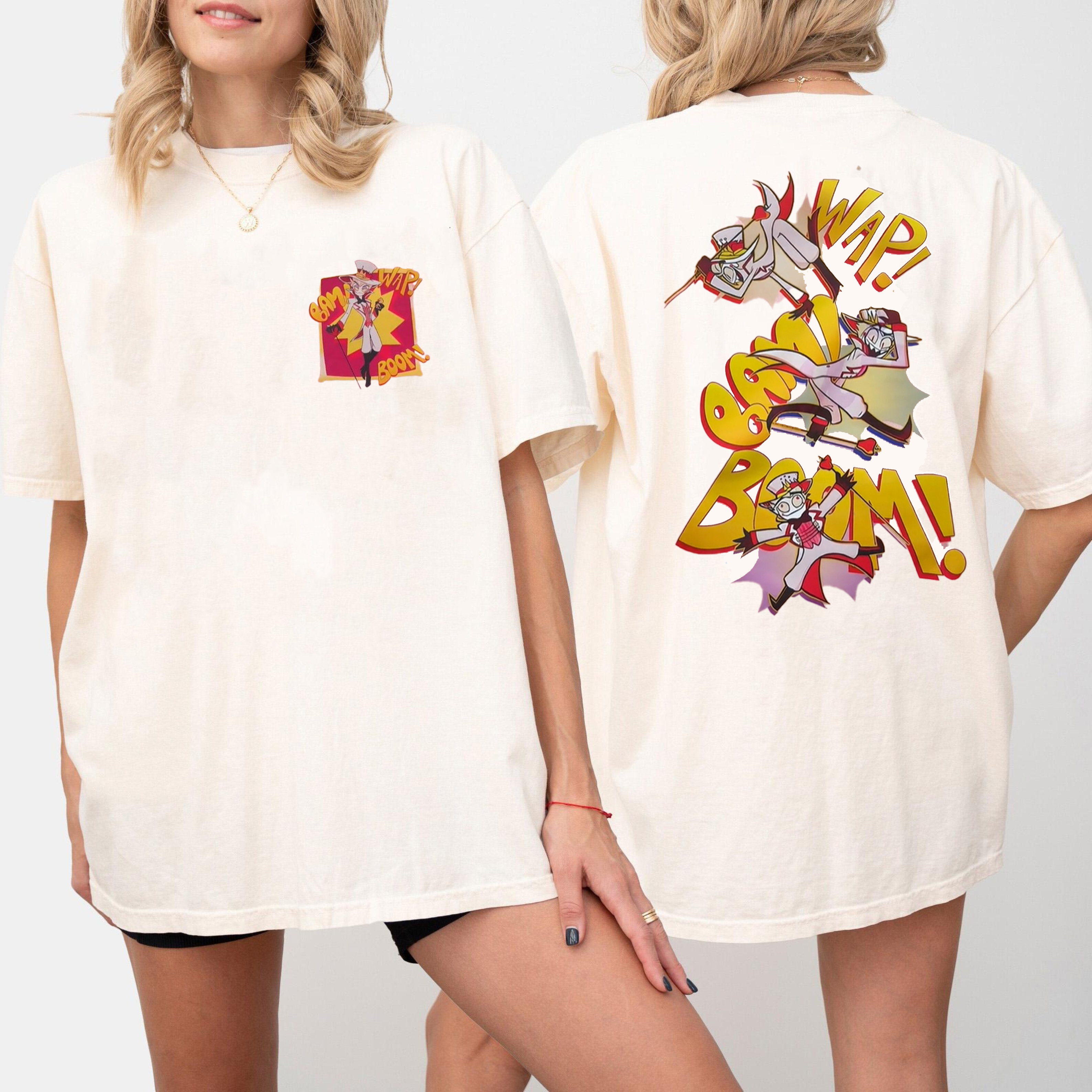 Wap Bam Boom! Hazbin Hotel T-shirt/Crewneck/Hoodie