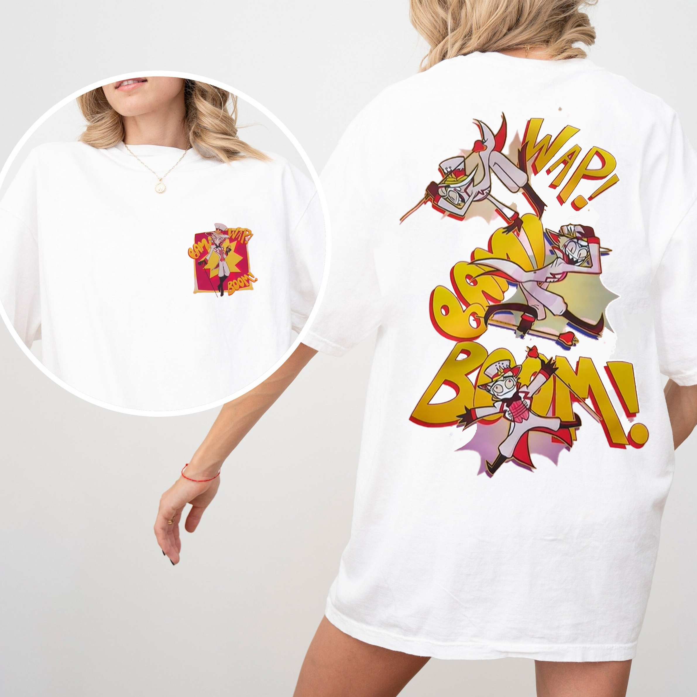 Wap Bam Boom! Hazbin Hotel T-shirt/Crewneck/Hoodie