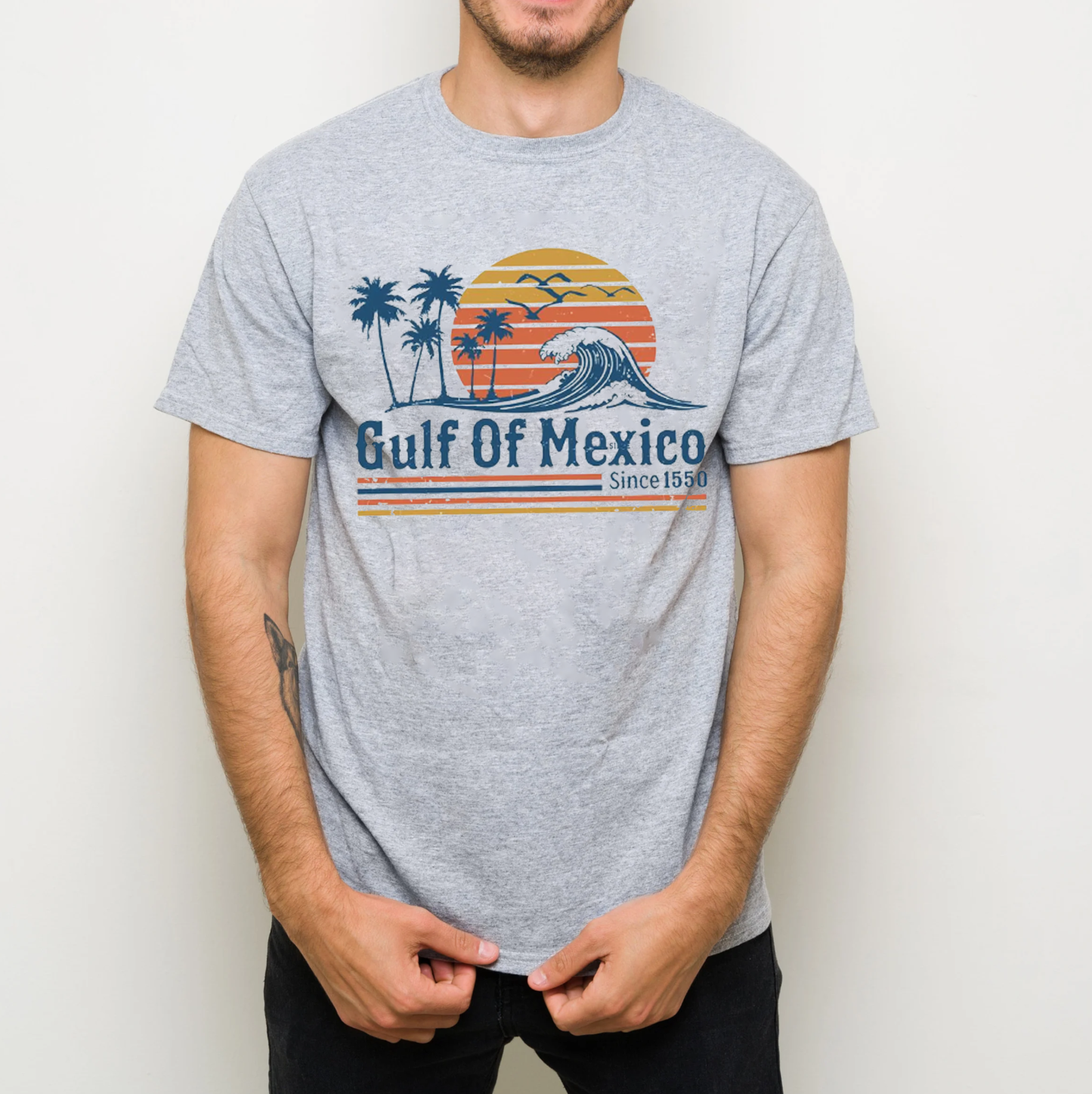 Sunset Gulf Of Mexico Since 1550 T-shirt/Crewneck/Hoodie