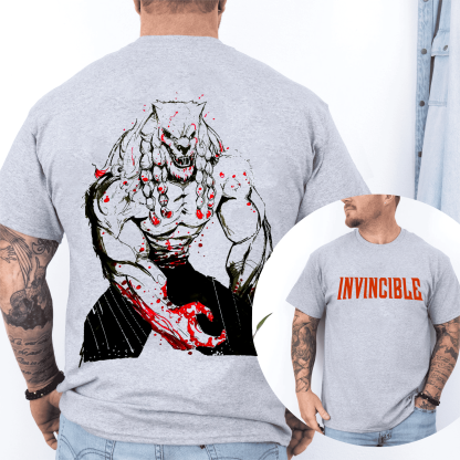 Battle Beast Invincible Anime Double Printed Vintage Unisex T-shirt/Crewneck/Hoodie