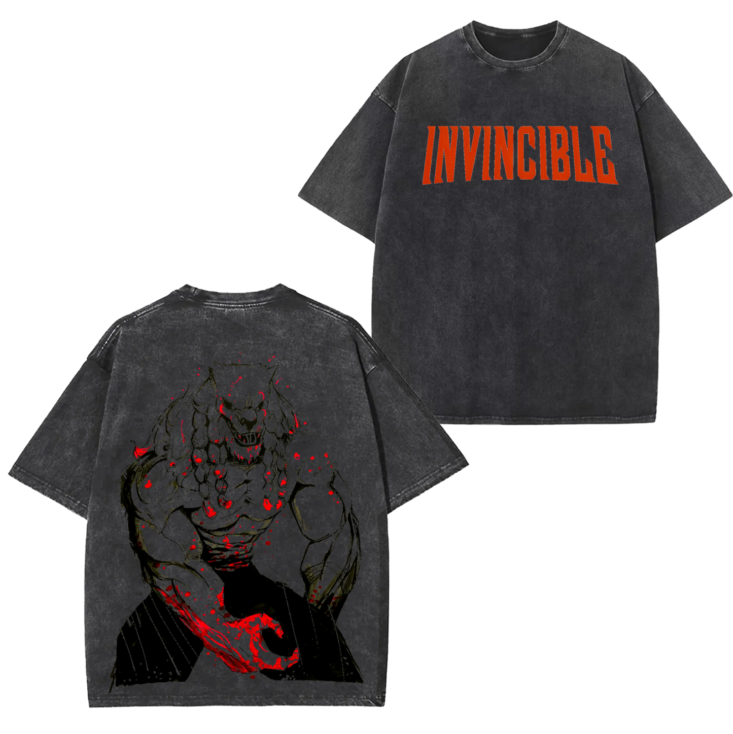 Battle Beast Invincible Anime Double Printed Vintage Unisex T-shirt/Crewneck/Hoodie