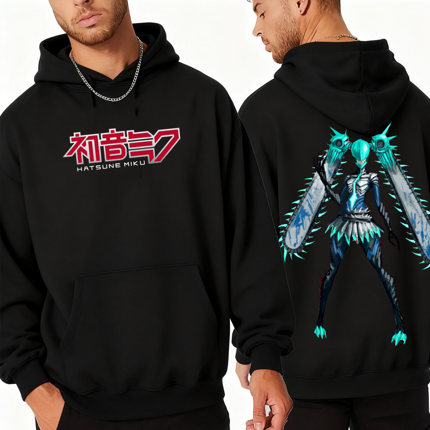 Chainsaw Miku  Vintage Oversized T-shirt/Crewneck/Hoodie