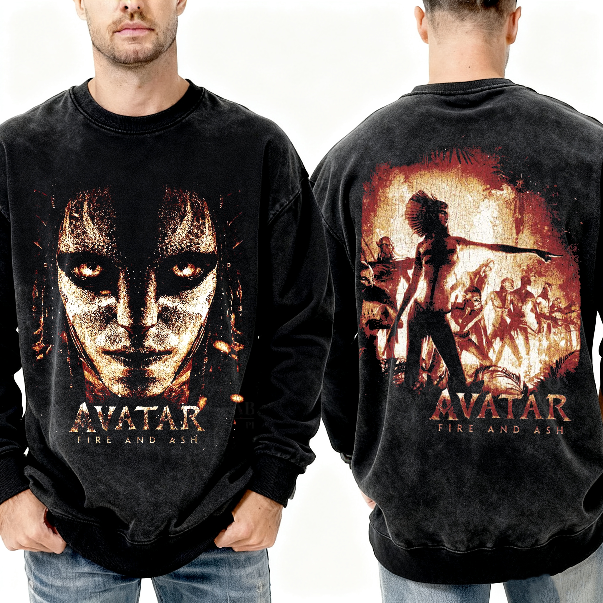 Avatar 3 Fire And Ash Movie Oversized T-shirt/Crewneck/Hoodie