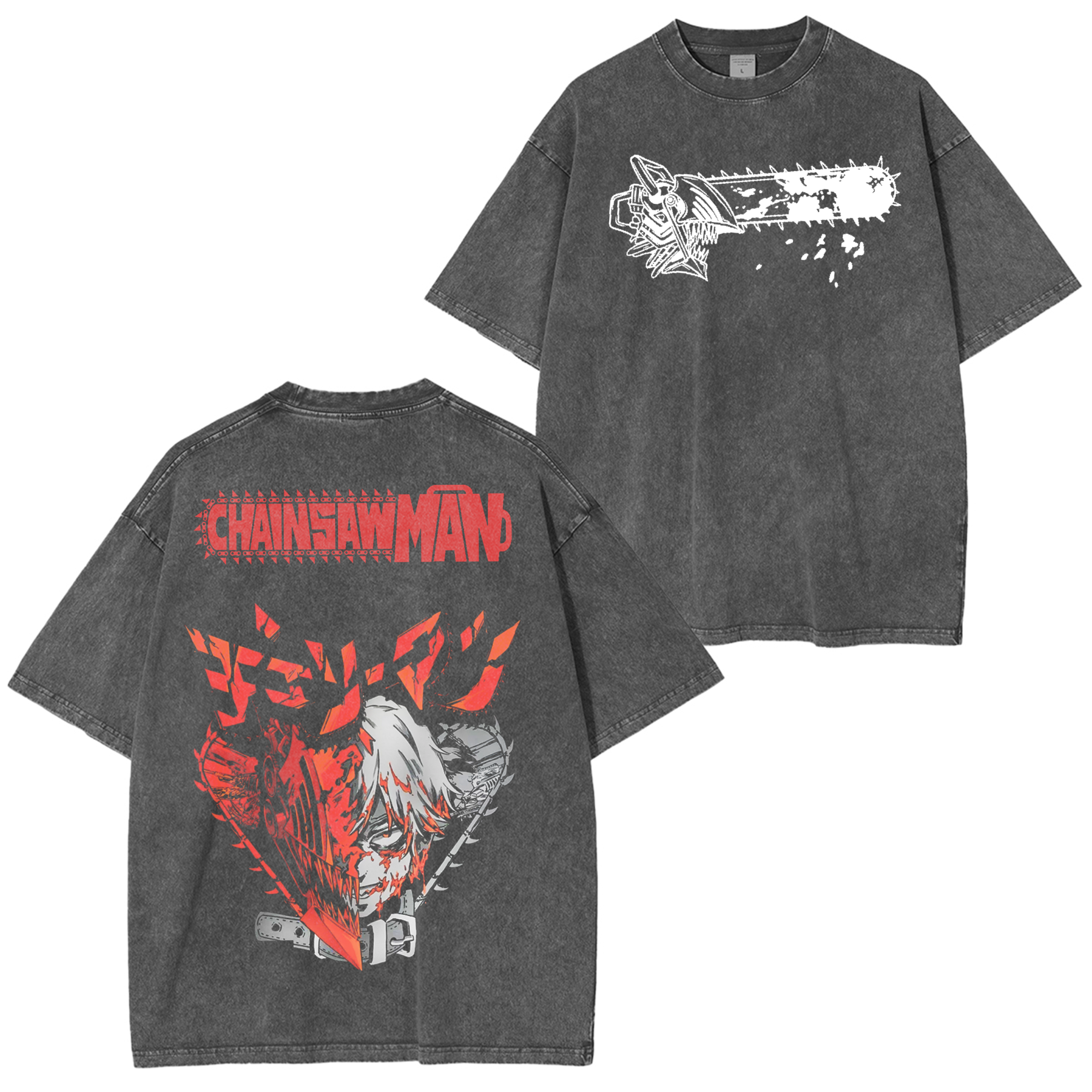 Denji Chainsaw Man Anime Oversized T-shirt/Crewneck/Hoodie