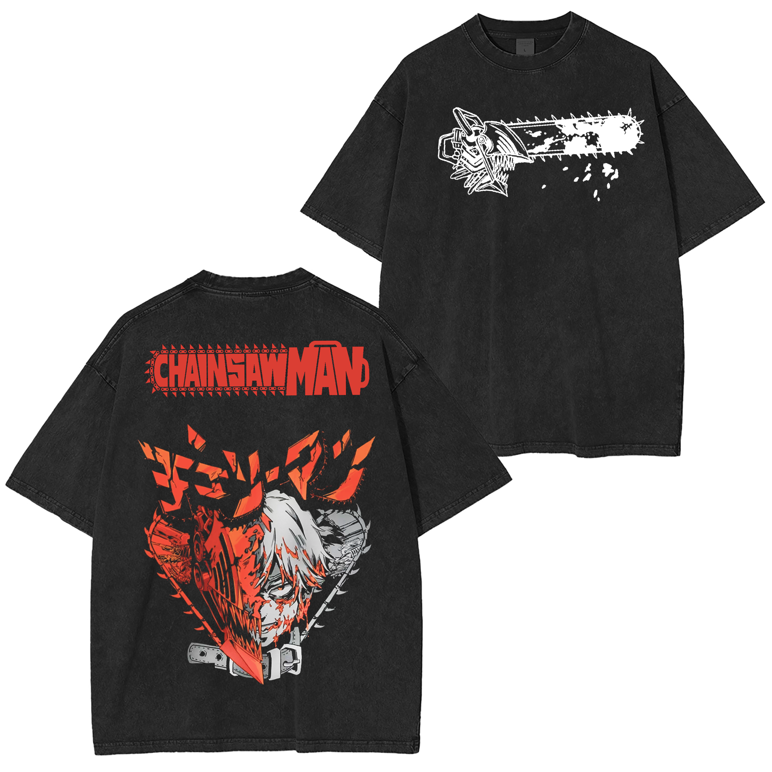 Denji Chainsaw Man Anime Oversized T-shirt/Crewneck/Hoodie
