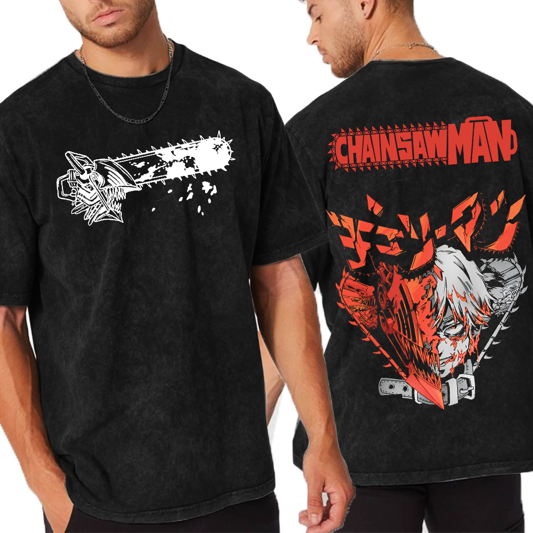 Denji Chainsaw Man Anime Oversized T-shirt/Crewneck/Hoodie