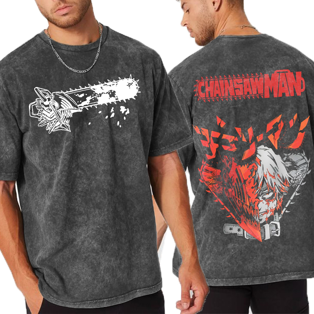 Denji Chainsaw Man Anime Oversized T-shirt/Crewneck/Hoodie