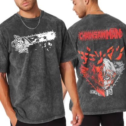Denji Chainsaw Man Anime Oversized T-shirt/Crewneck/Hoodie