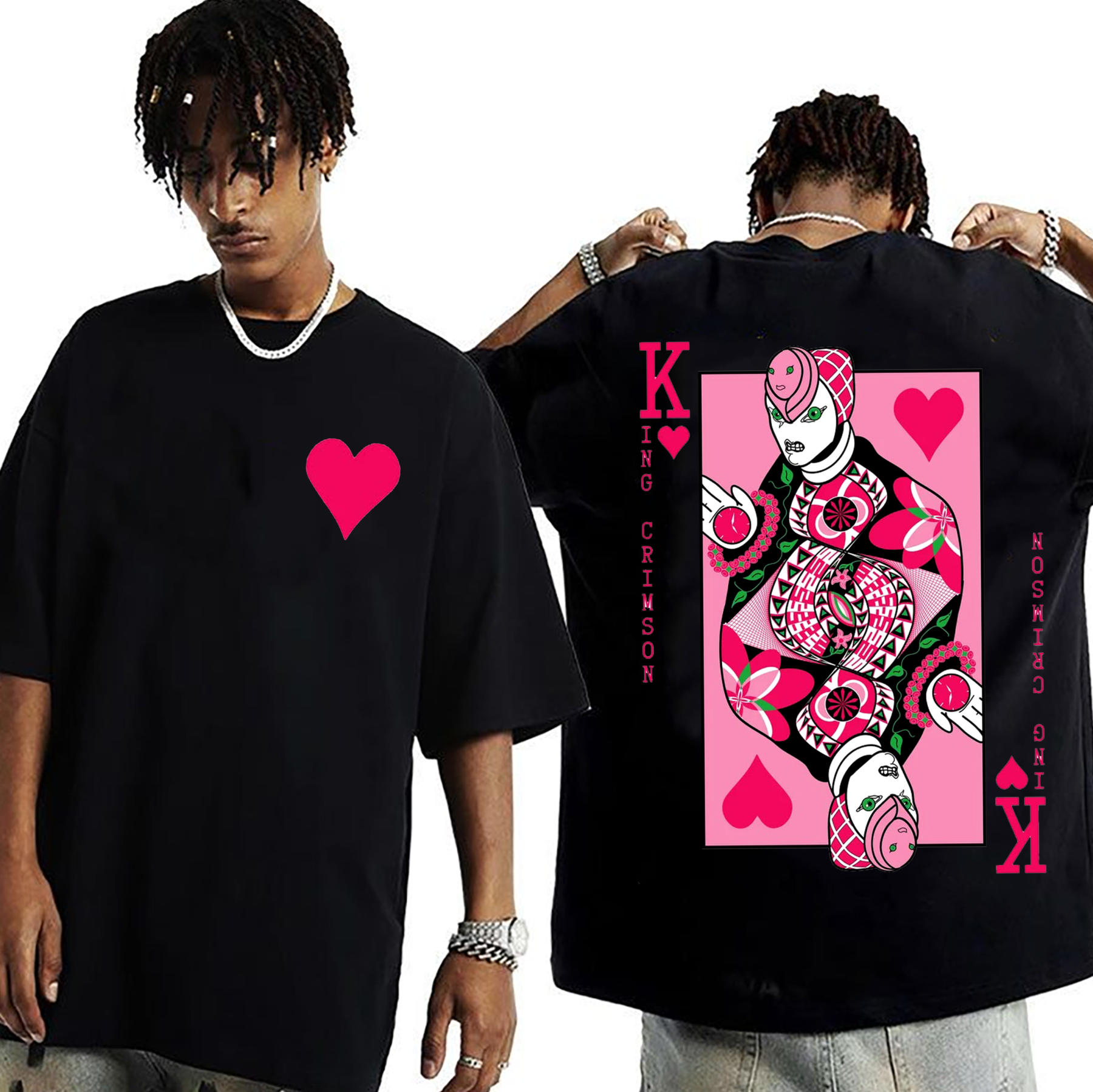 JoJos Bizarre Adventure  Anime Vintage Oversized T-shirt/Crewneck/Hoodie