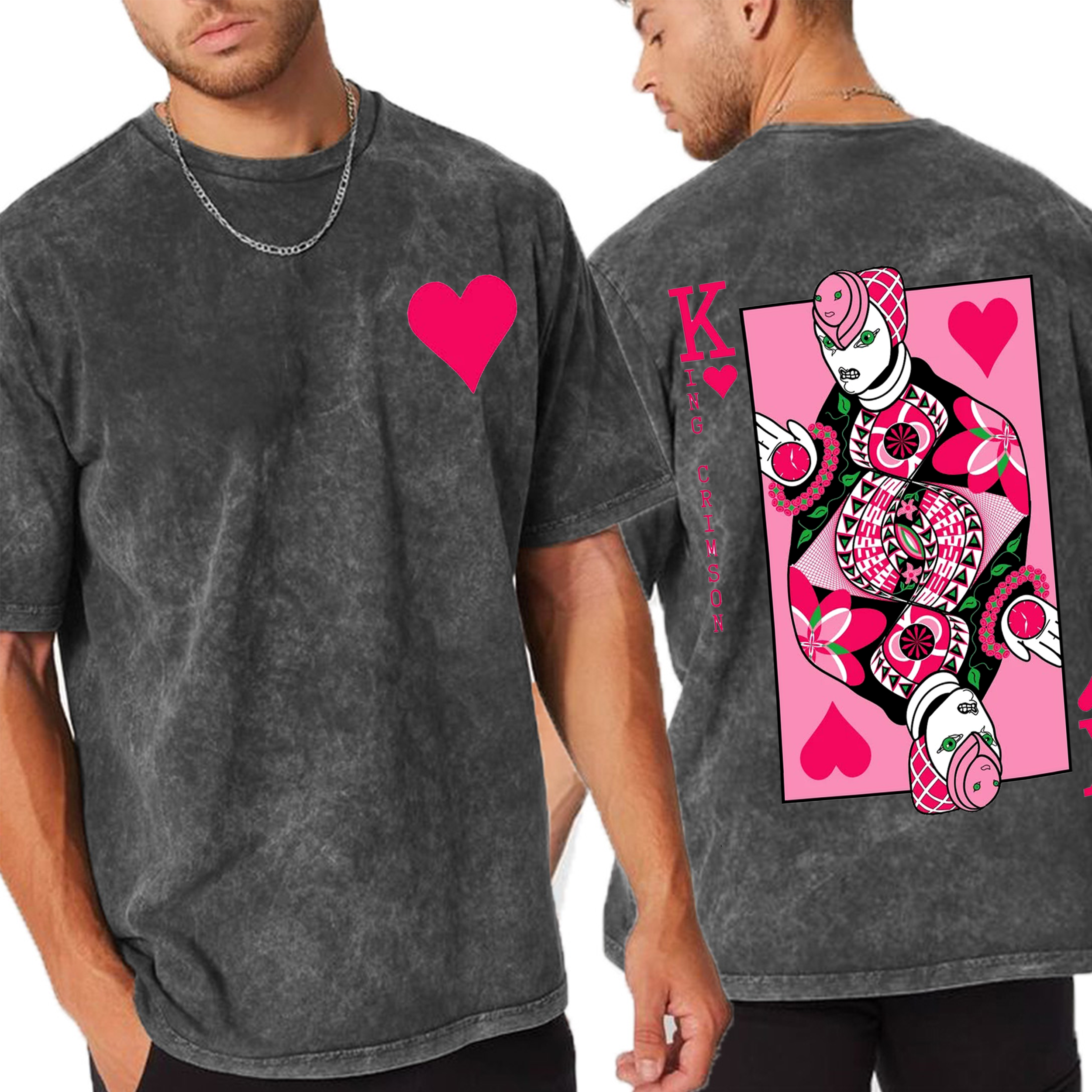 JoJos Bizarre Adventure  Anime Vintage Oversized T-shirt/Crewneck/Hoodie