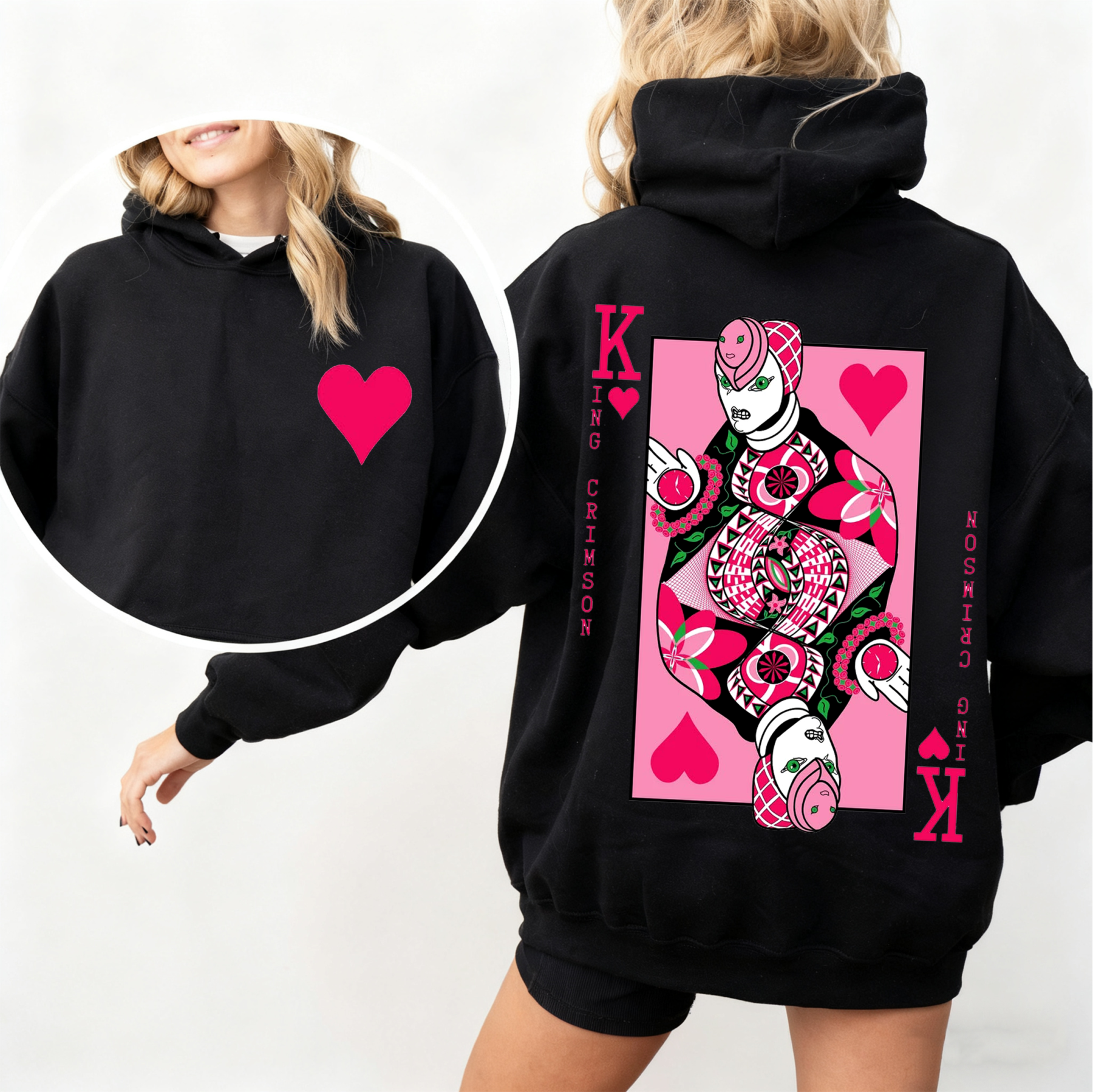 JoJos Bizarre Adventure  Anime Vintage Oversized T-shirt/Crewneck/Hoodie