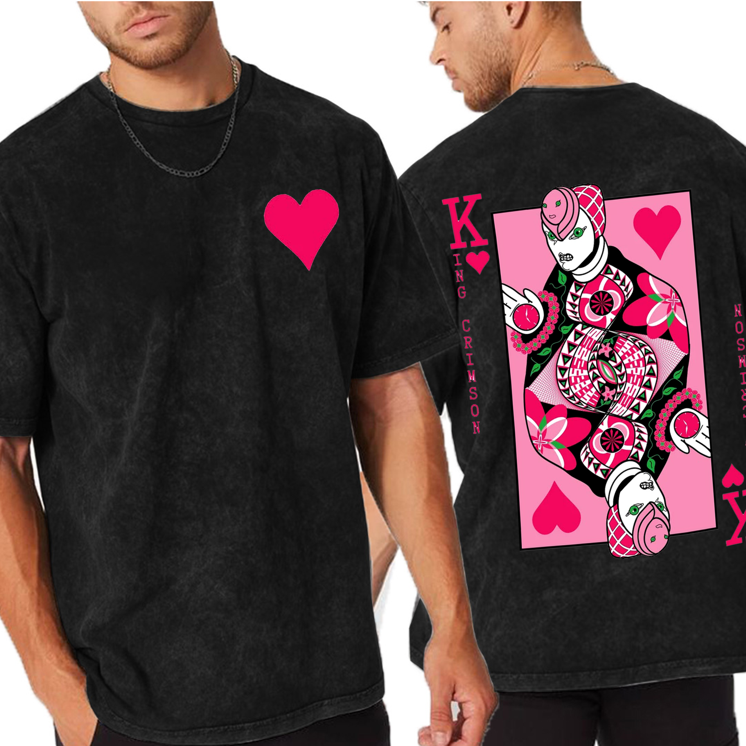 JoJos Bizarre Adventure  Anime Vintage Oversized T-shirt/Crewneck/Hoodie