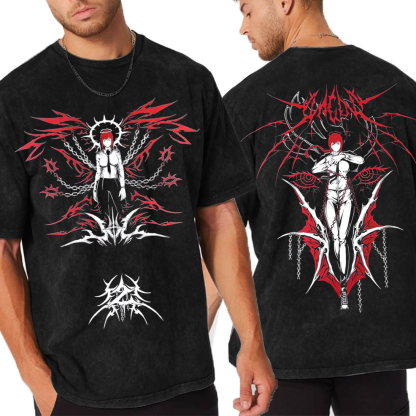 Makima,Chainsaw Man Oversized T-shirt/Crewneck/Hoodie