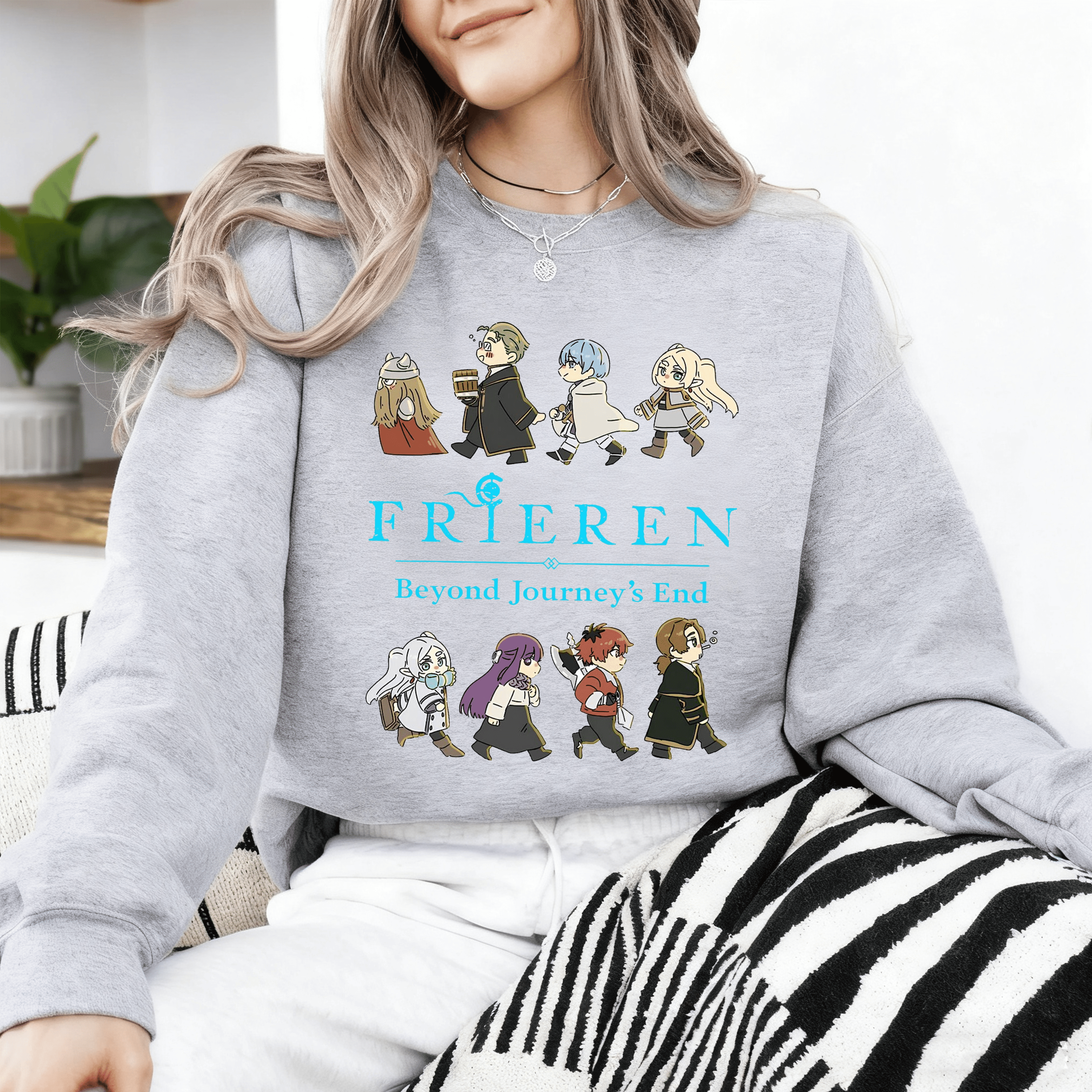 Frieren,Cute Anime  Unisex Shirt/Crewneck/Hoodie