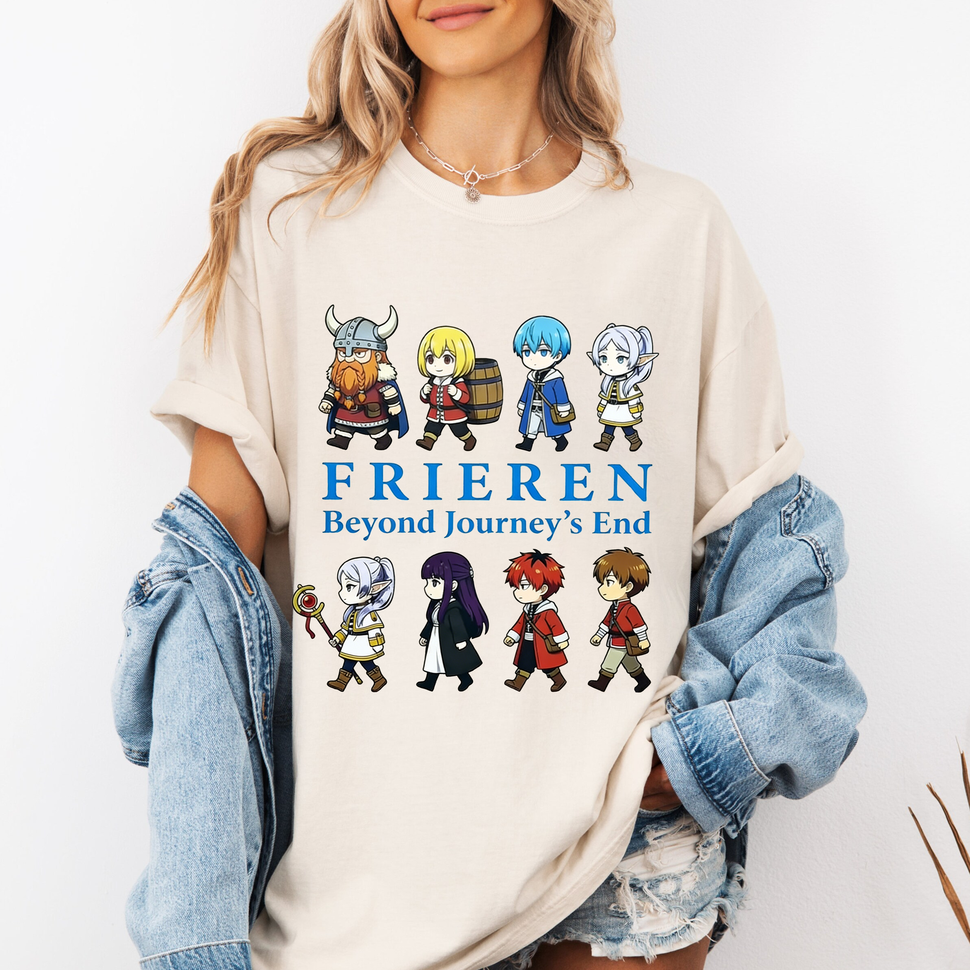 Frieren,Cute Anime  Unisex Shirt/Crewneck/Hoodie
