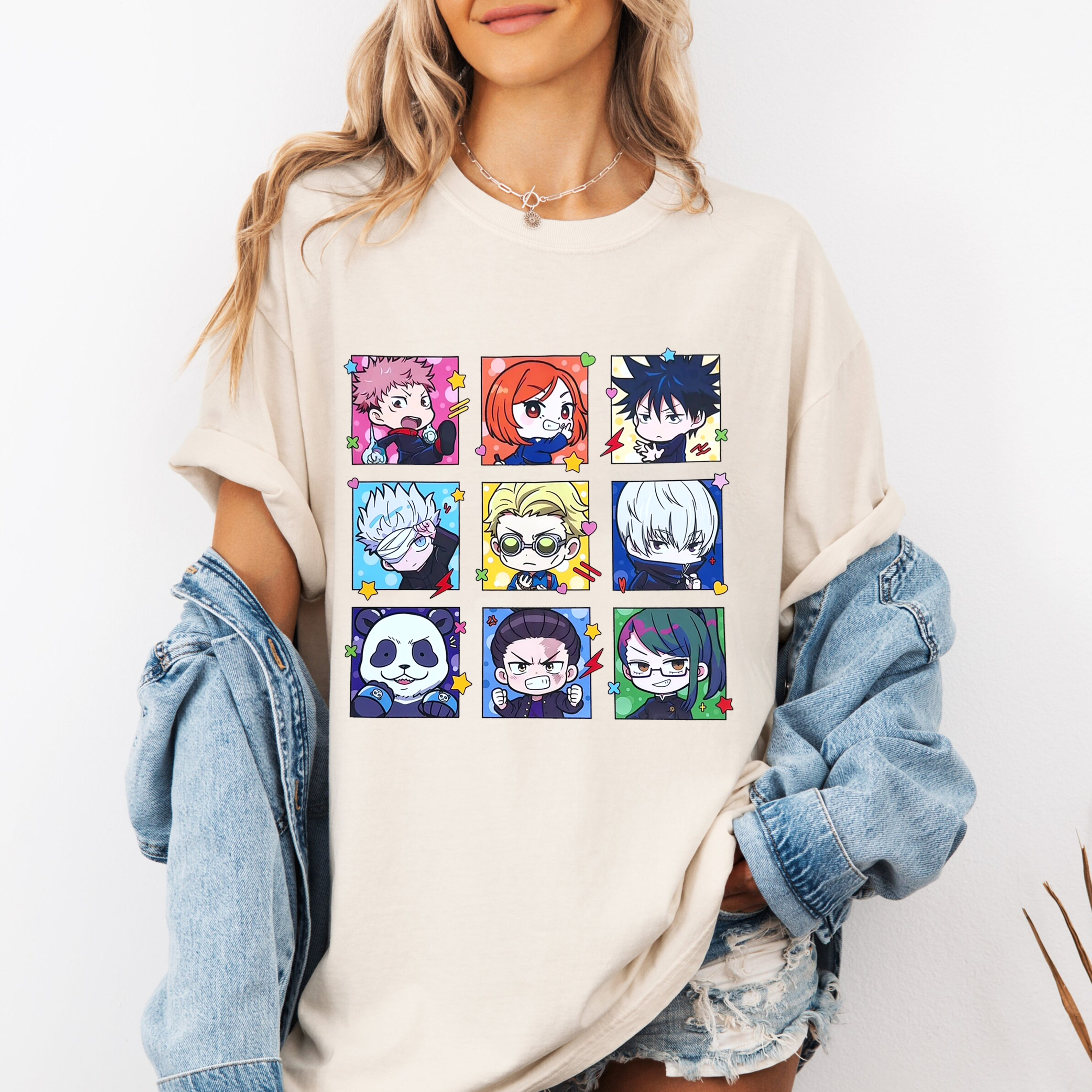 Jujutsu Kaisen,Cute Anime  Unisex Shirt/Crewneck/Hoodie