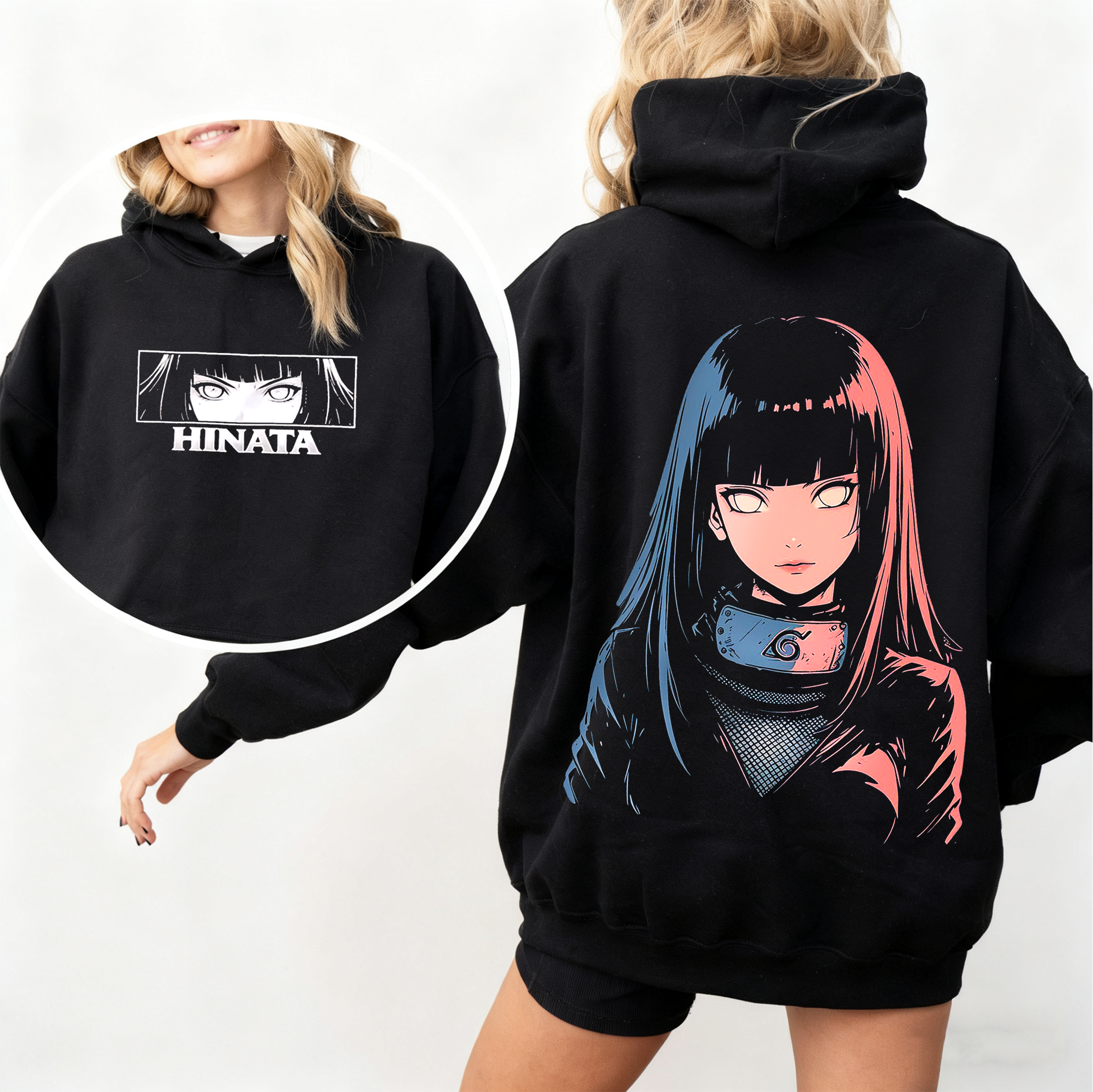 Hinata X Naruto Anime  Oversized T-shirt/Crewneck/Hoodie