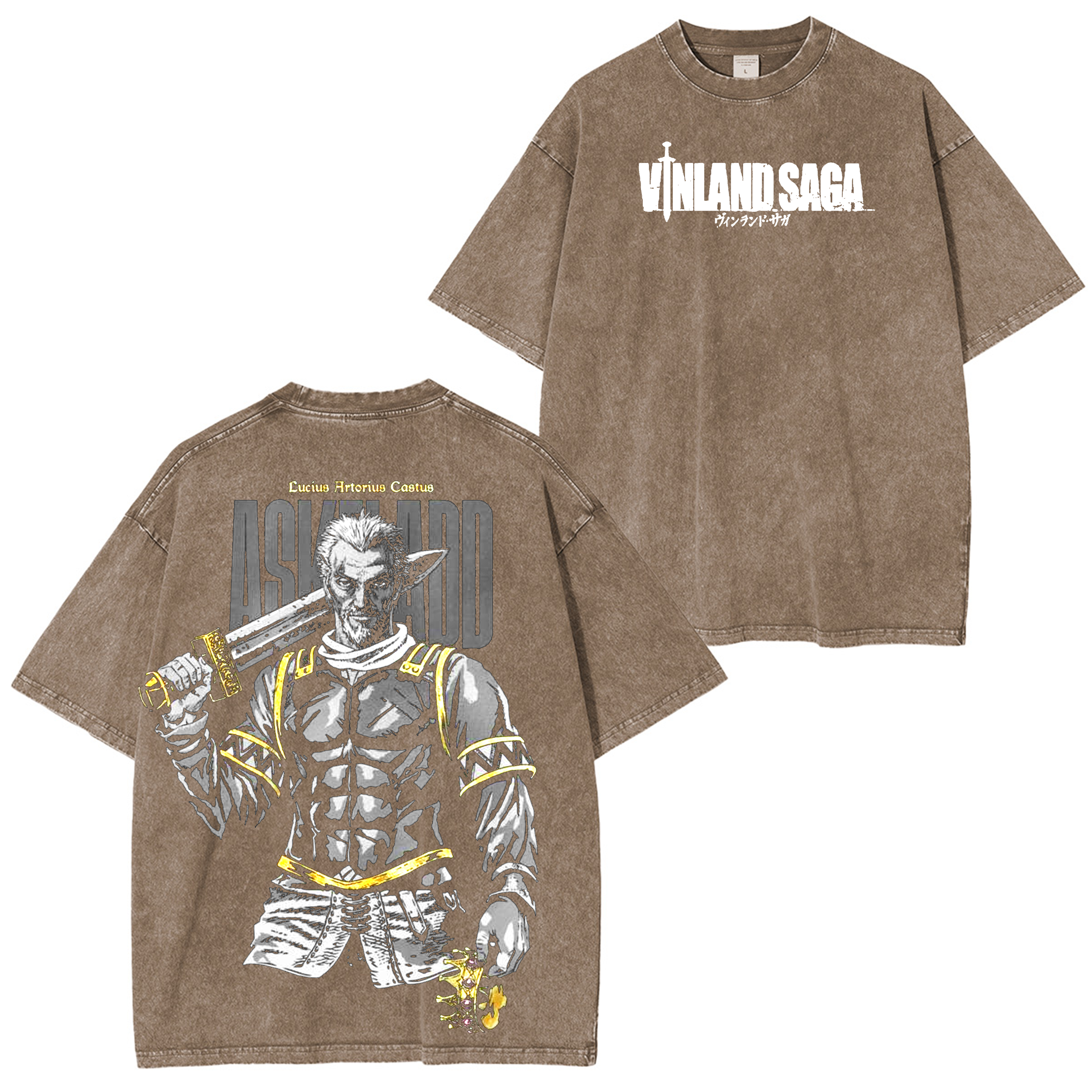 Retro Vinland saga Anime  Oversized T-shirt/Crewneck/Hoodie