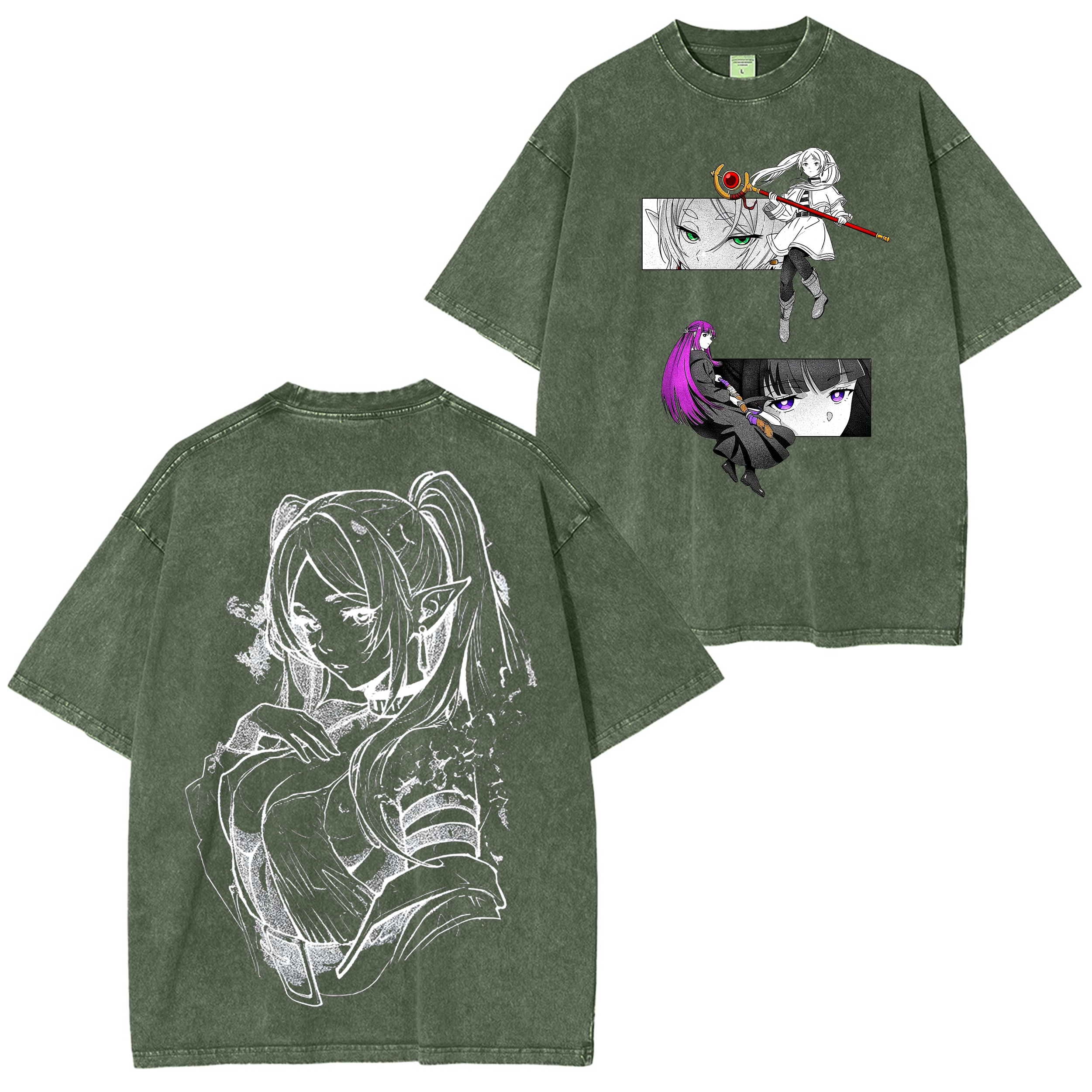 Frieren Anime Oversized T-shirt/Crewneck/Hoodie