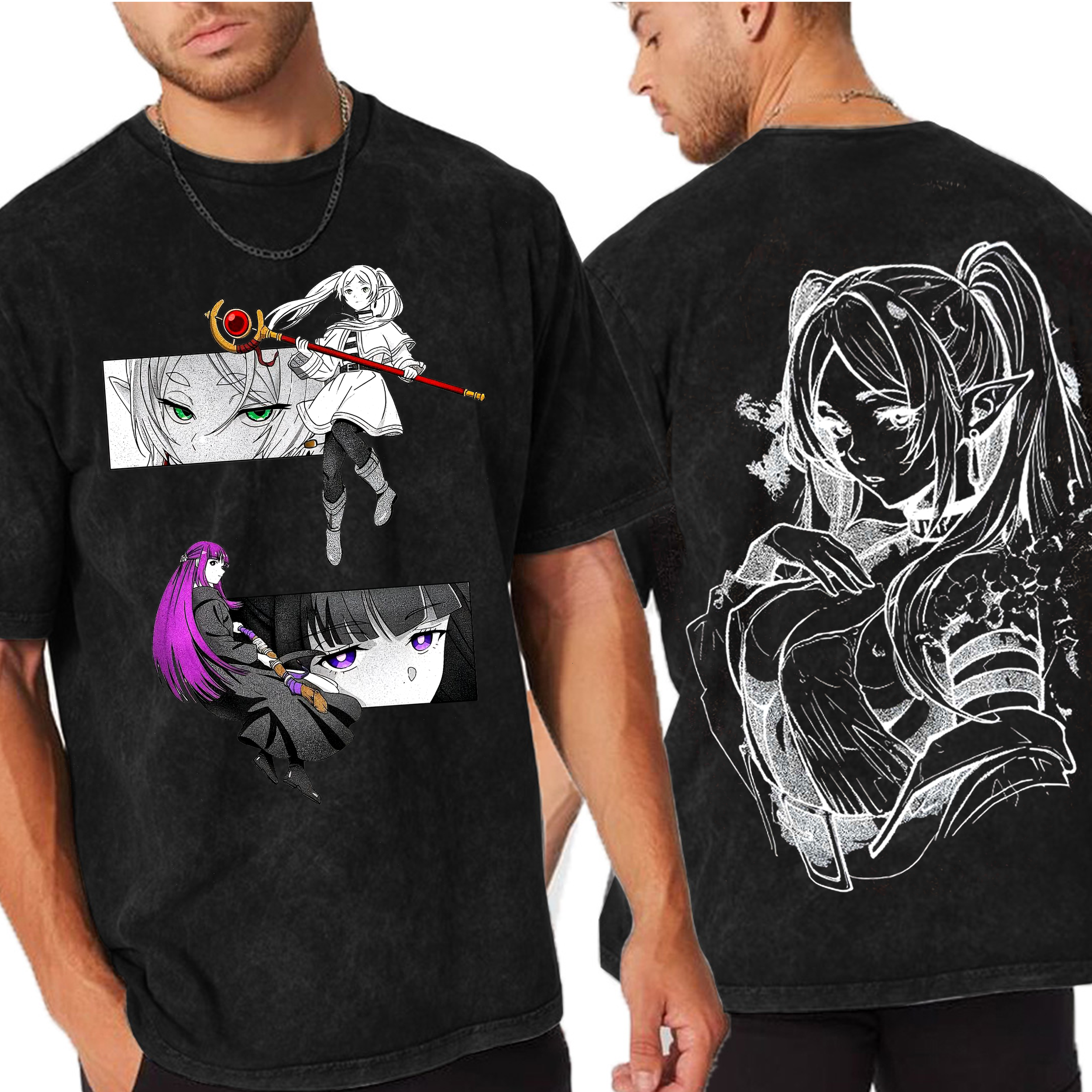 Frieren Anime Oversized T-shirt/Crewneck/Hoodie