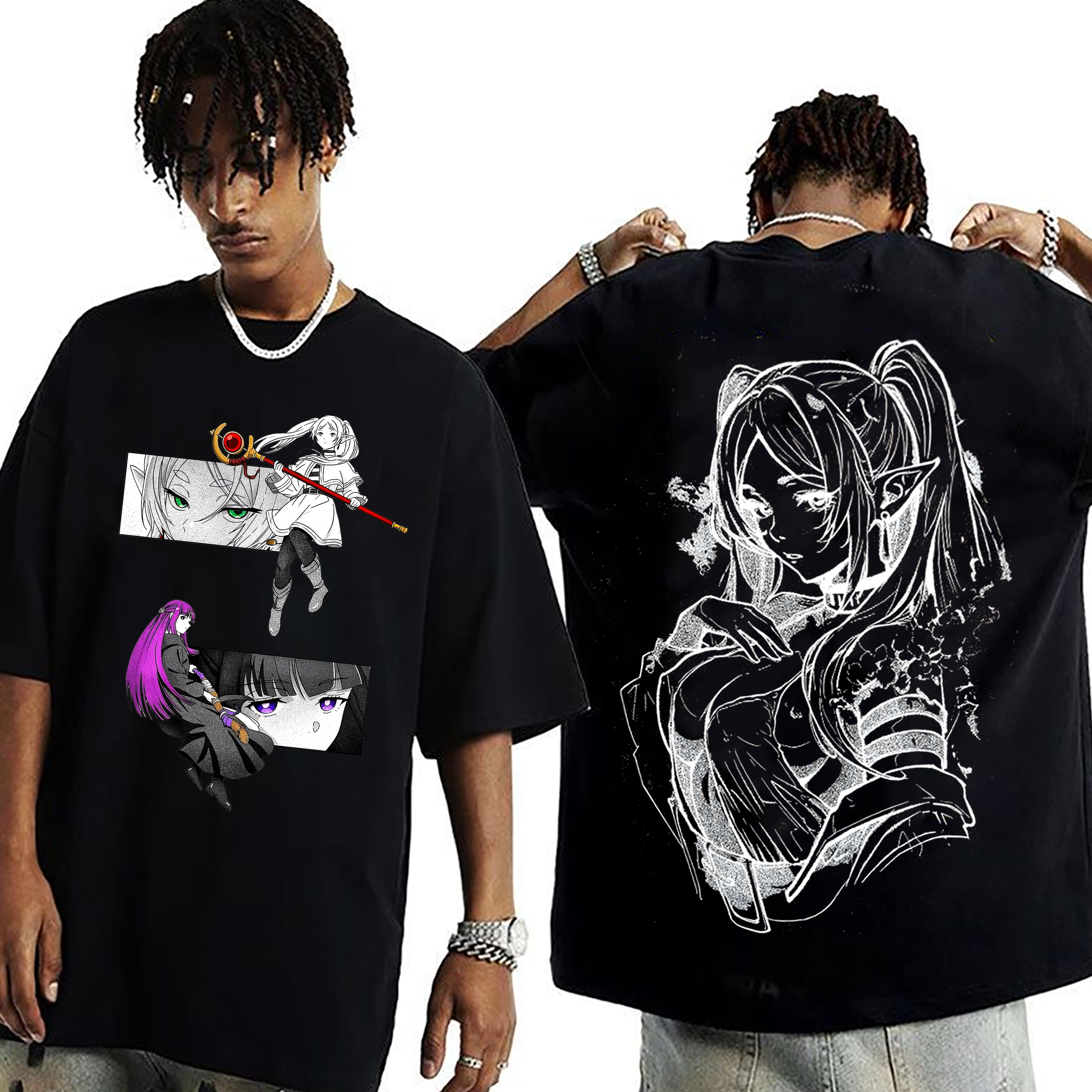 Frieren Anime Oversized T-shirt/Crewneck/Hoodie