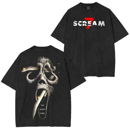 Scream 7 Oversized T-shirt/Crewneck/Hoodie