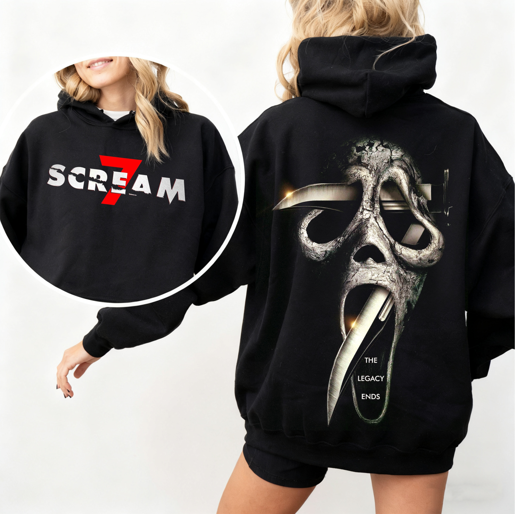 Scream 7 Oversized T-shirt/Crewneck/Hoodie
