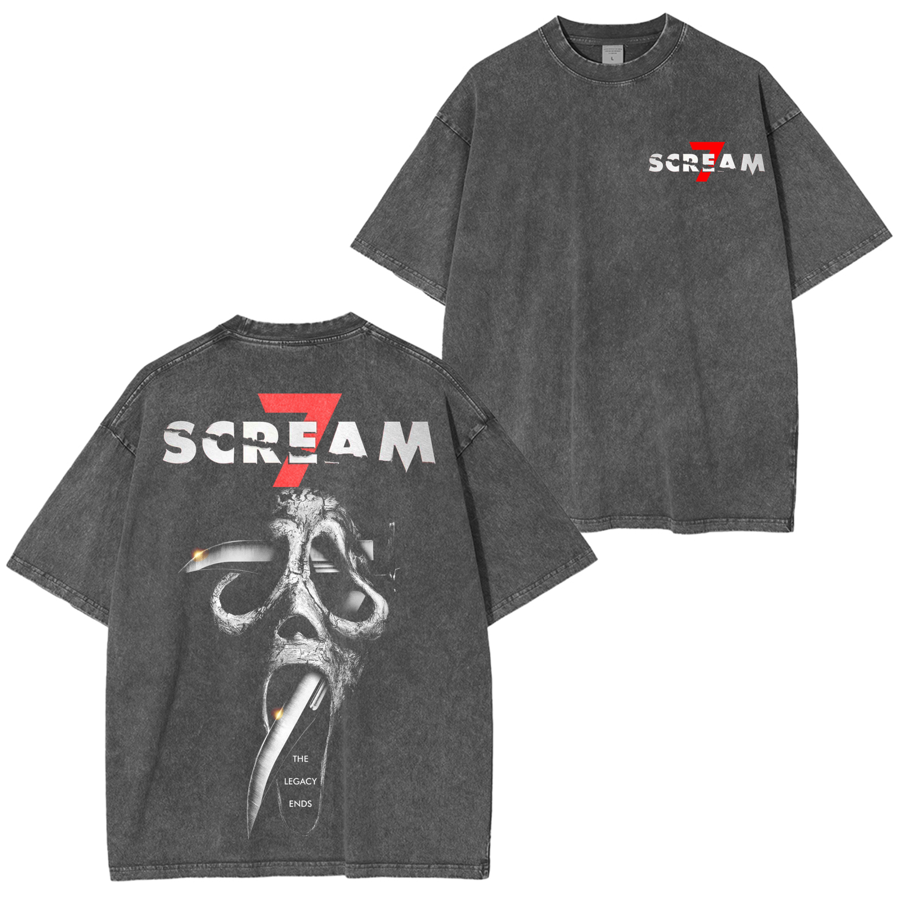 Scream 7 Oversized T-shirt/Crewneck/Hoodie