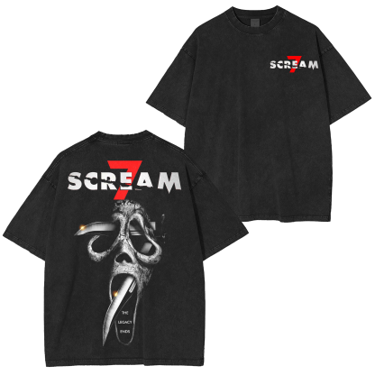 Scream 7 Oversized T-shirt/Crewneck/Hoodie