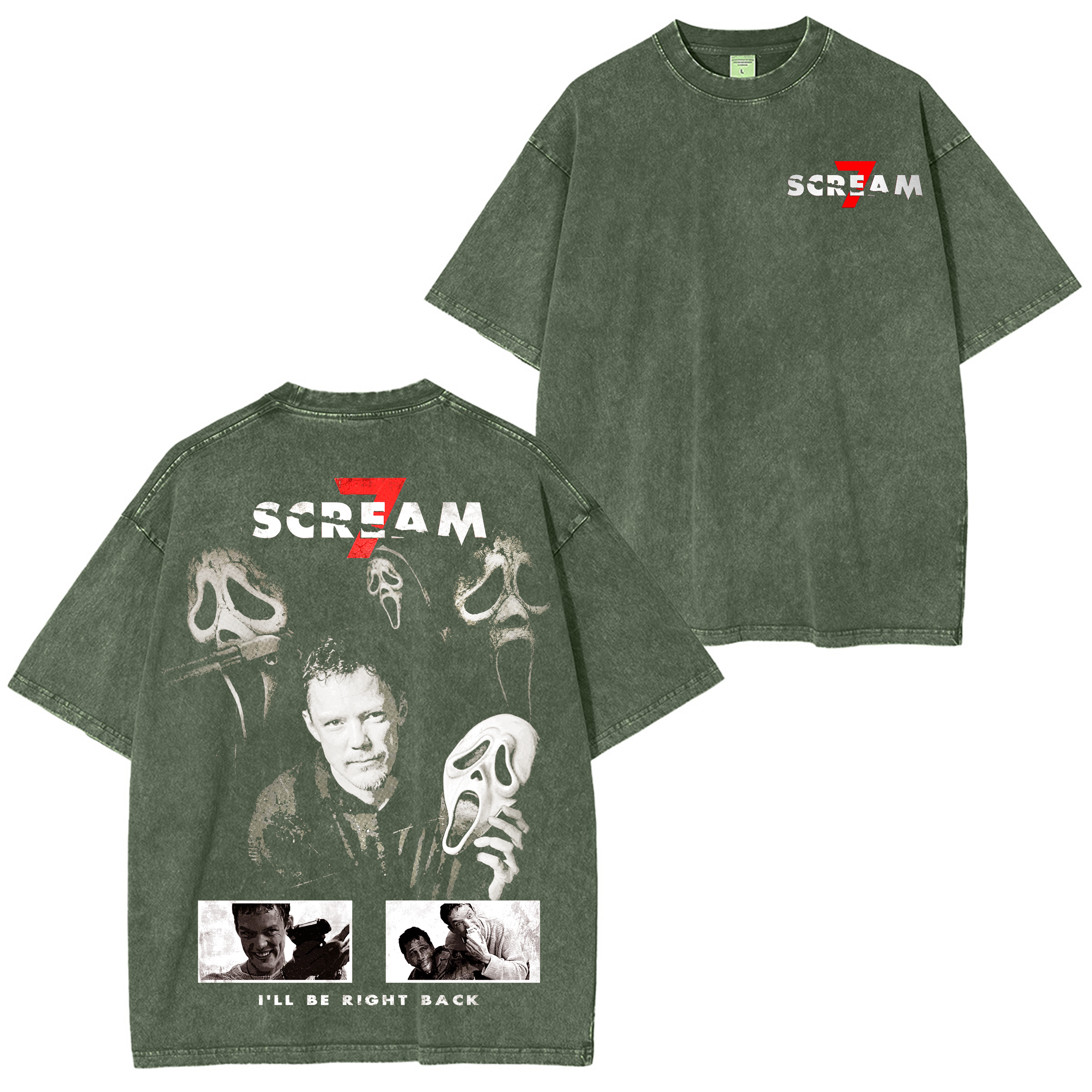 Scream 7 Oversized T-shirt/Crewneck/Hoodie